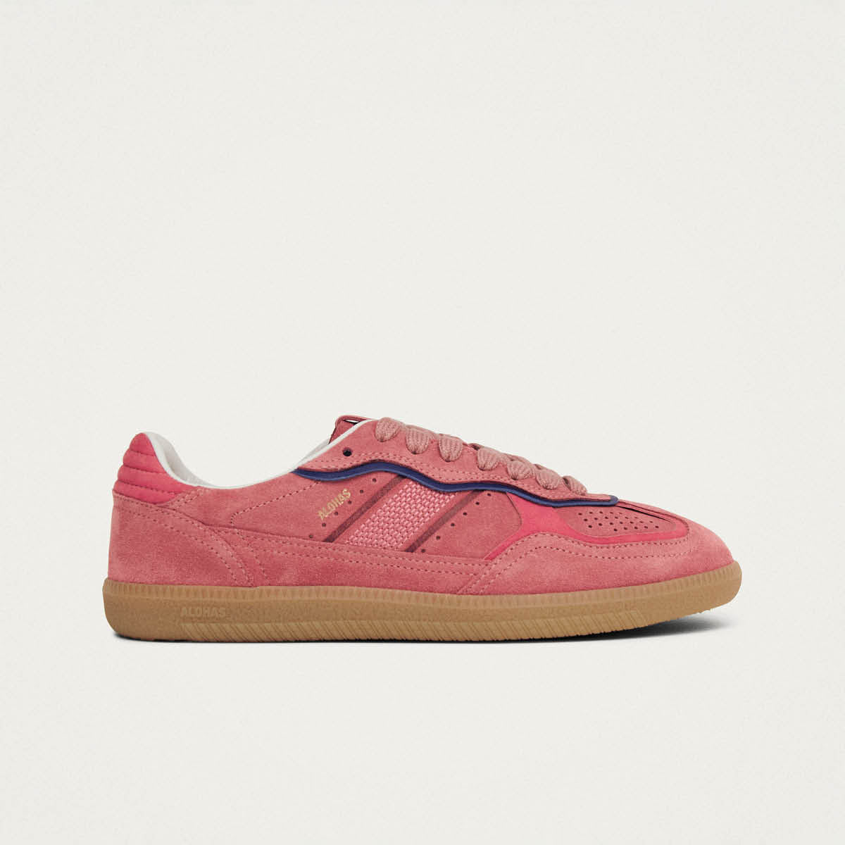 Tb.490 Rife Pink Leather Sneakers - Image 3
