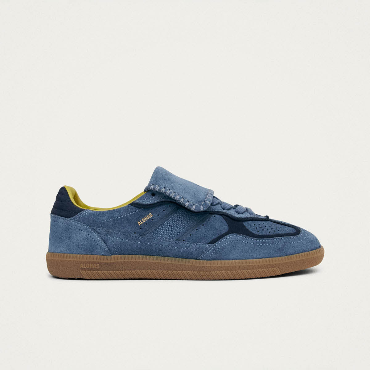 Tb.490 Club Suede Blue Leather Sneakers - Image 3