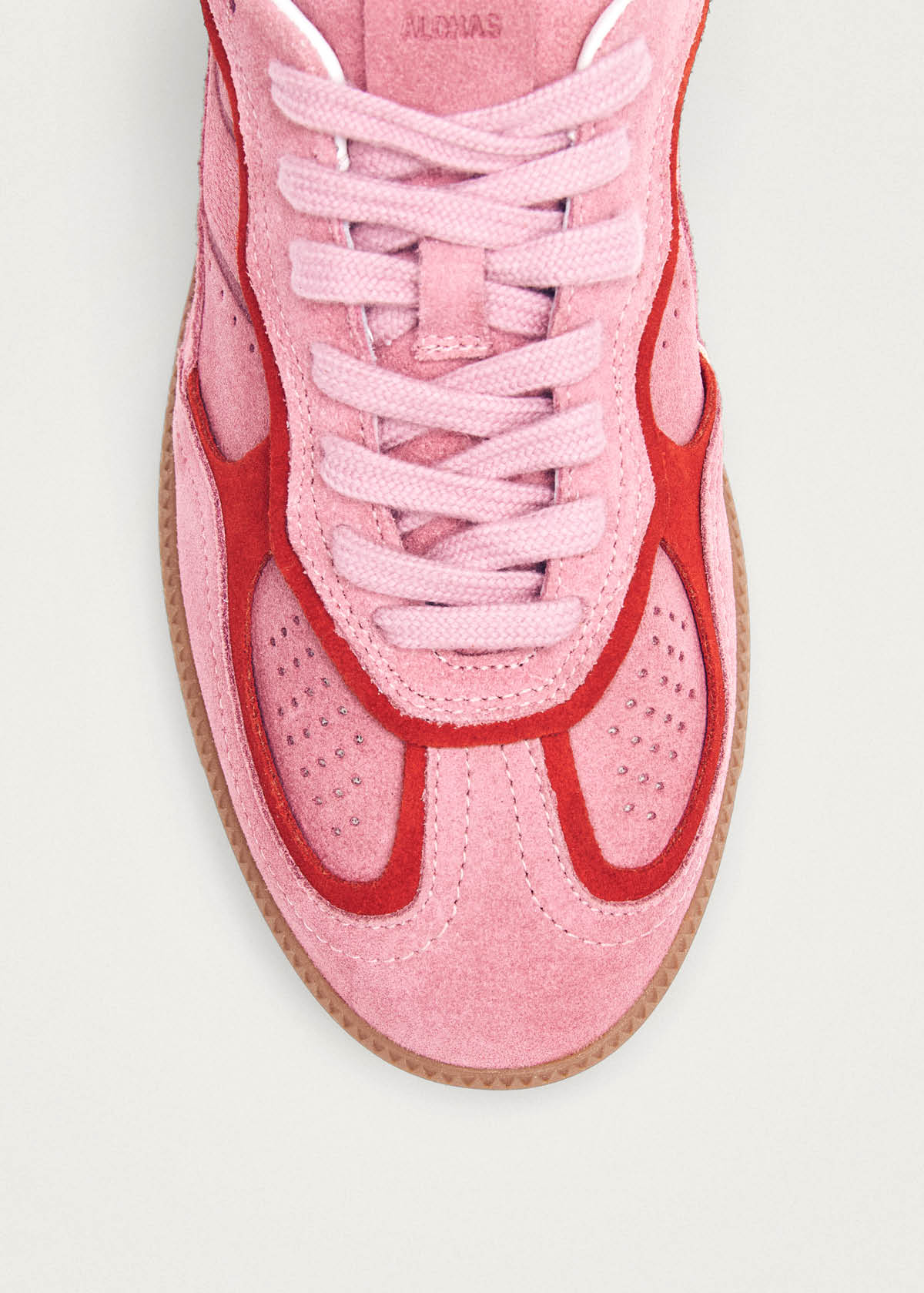 Tb.490 Rife Sea Pink Leather Sneakers - Image 7