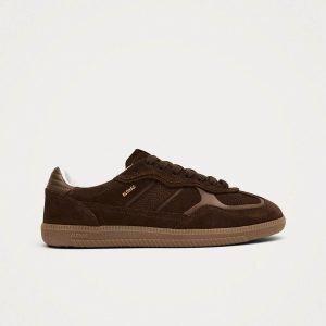 Tb.490 Rife Chocolate Brown Leather Sneakers