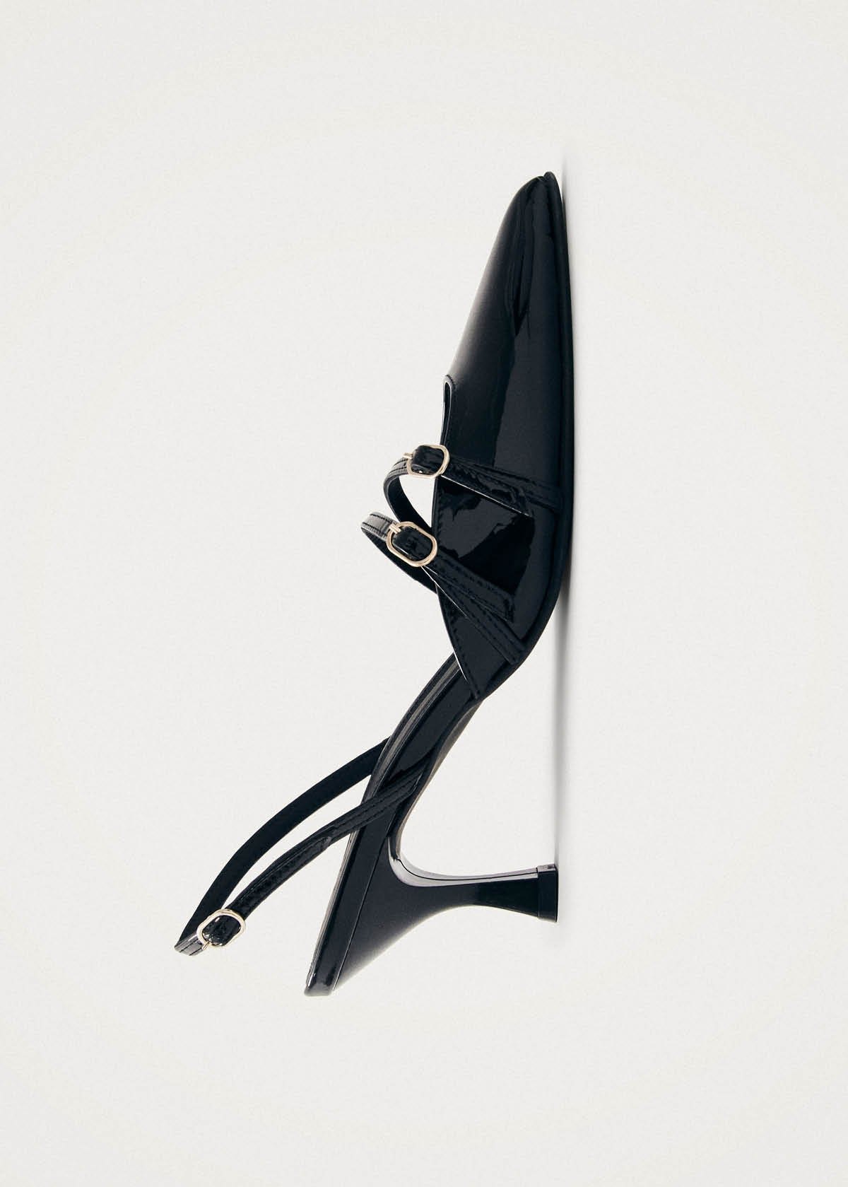 Joelle Black Patent Leather Pumps - Image 4