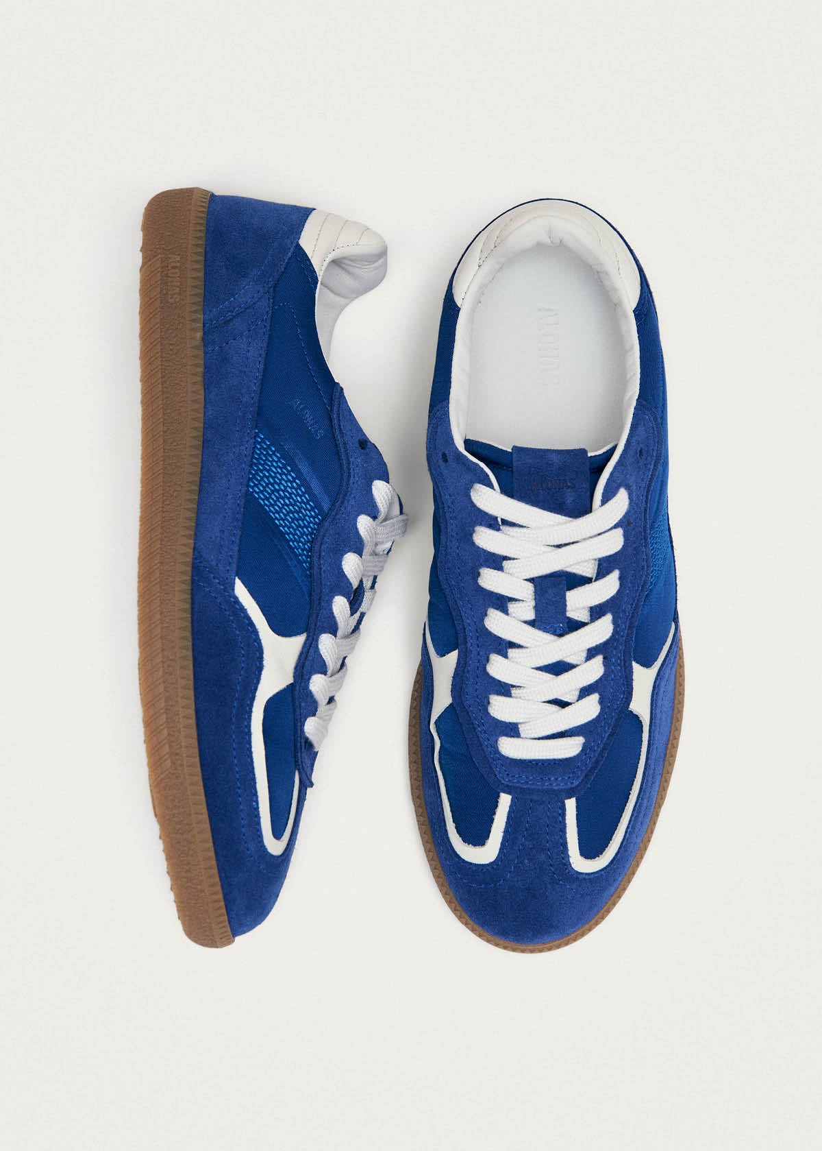 Tb.490 Rife Sheen Blue Leather Sneakers - Image 5