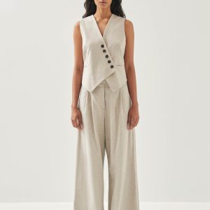 Meran Cream Trousers