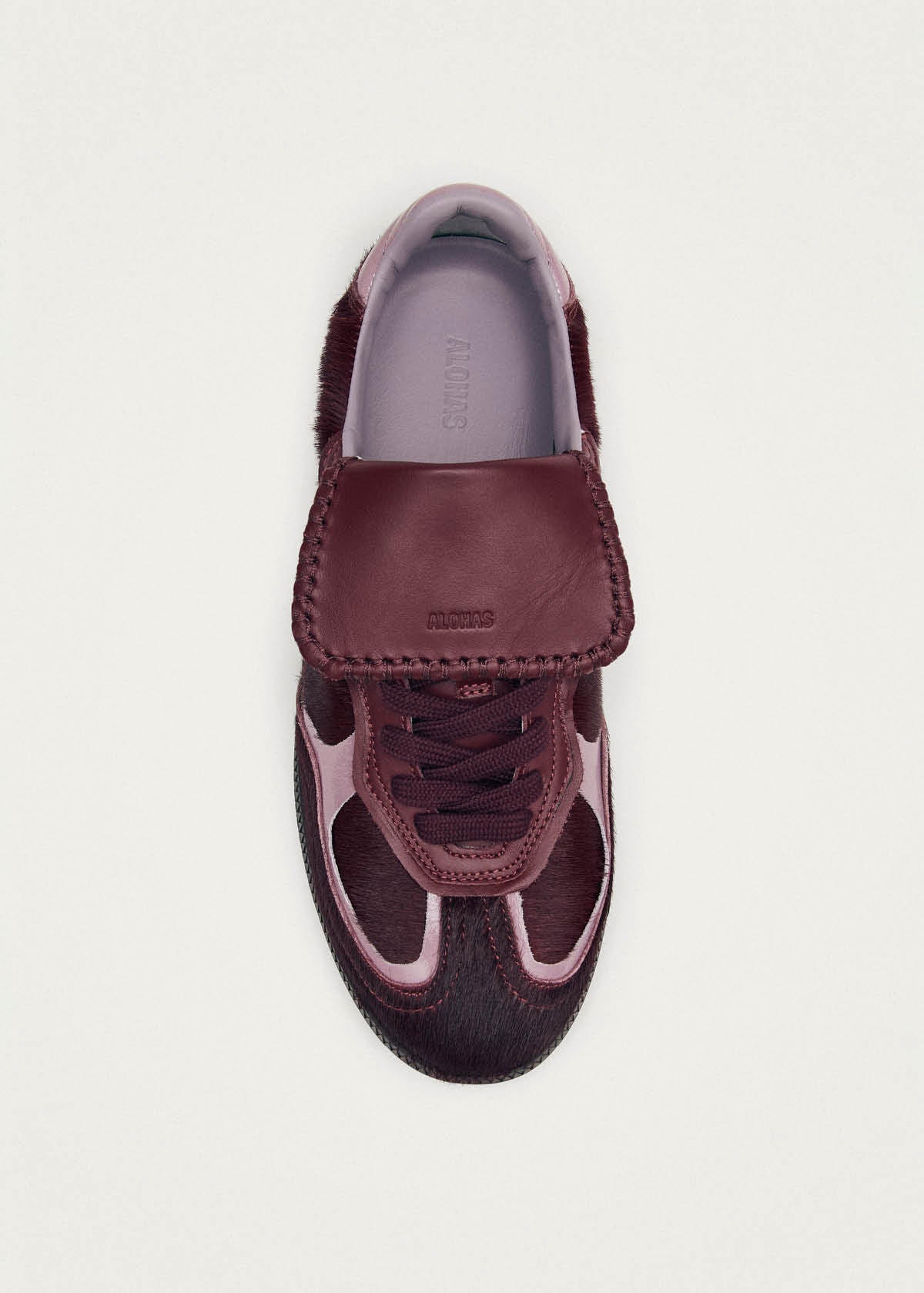 Tb.490 Club Soft Burgundy Leather Sneakers - Image 4