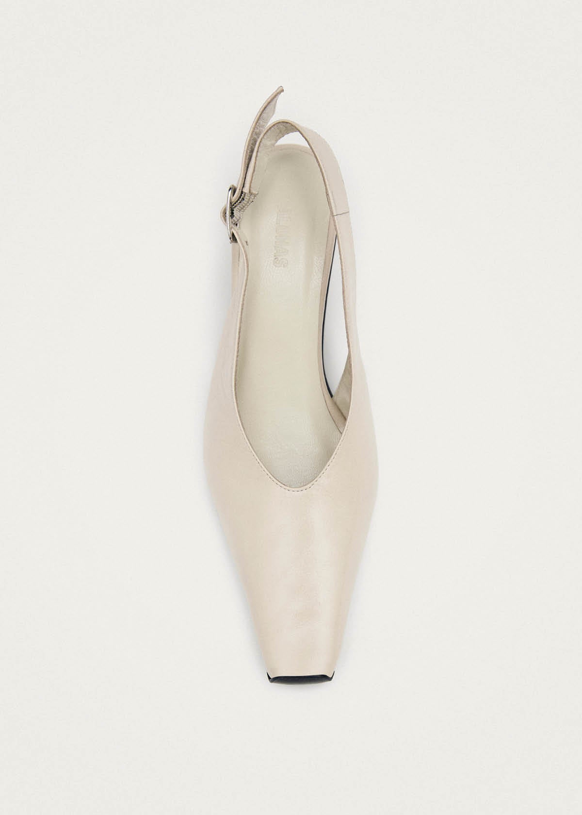 Cendra Rift Cream Leather Pumps - Image 4