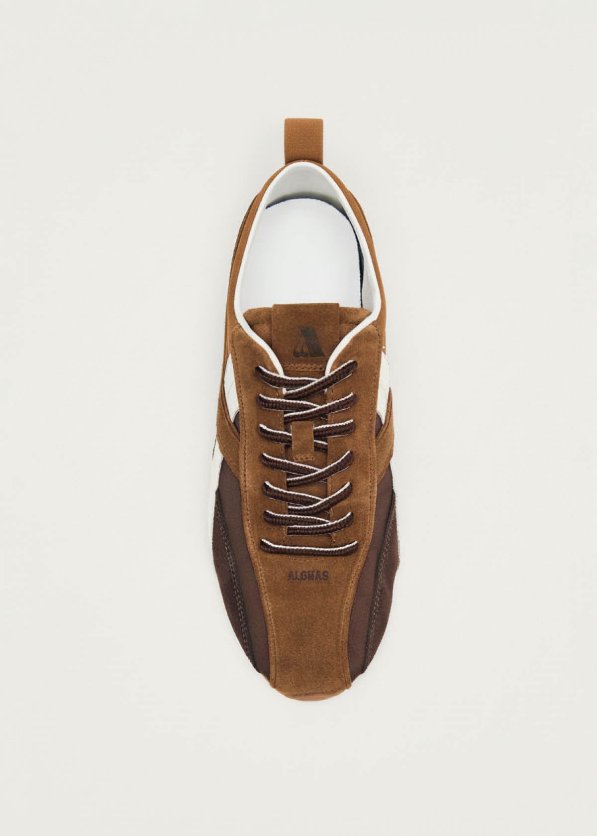 Tb.304 Nylon Biscuit Brown Leather Sneakers - Image 5