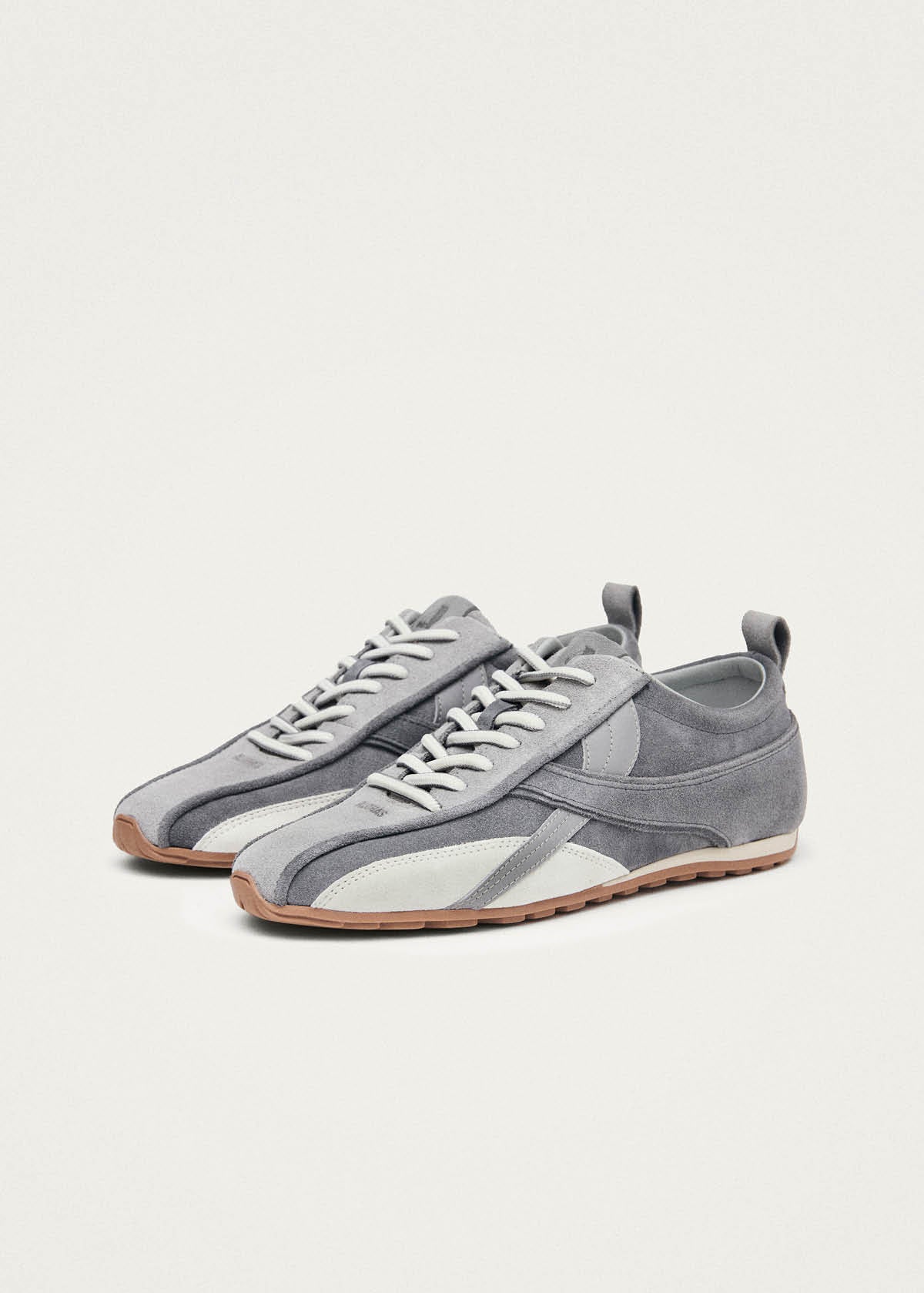 Tb.304 Suede Grey Leather Sneakers - Image 2