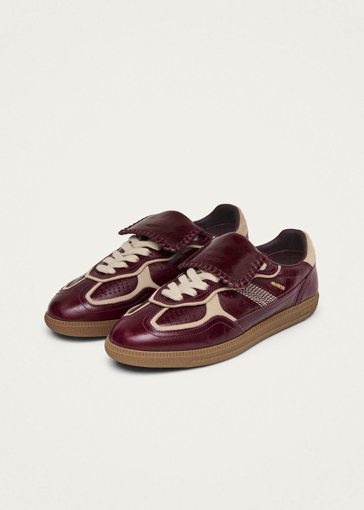Tb.490 Club Deep Burgundy Patent Leather Sneakers - Image 2