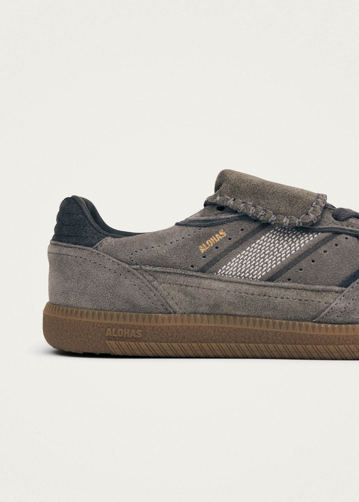 Tb.490 Club Suede Dark Grey Leather Sneakers - Image 6