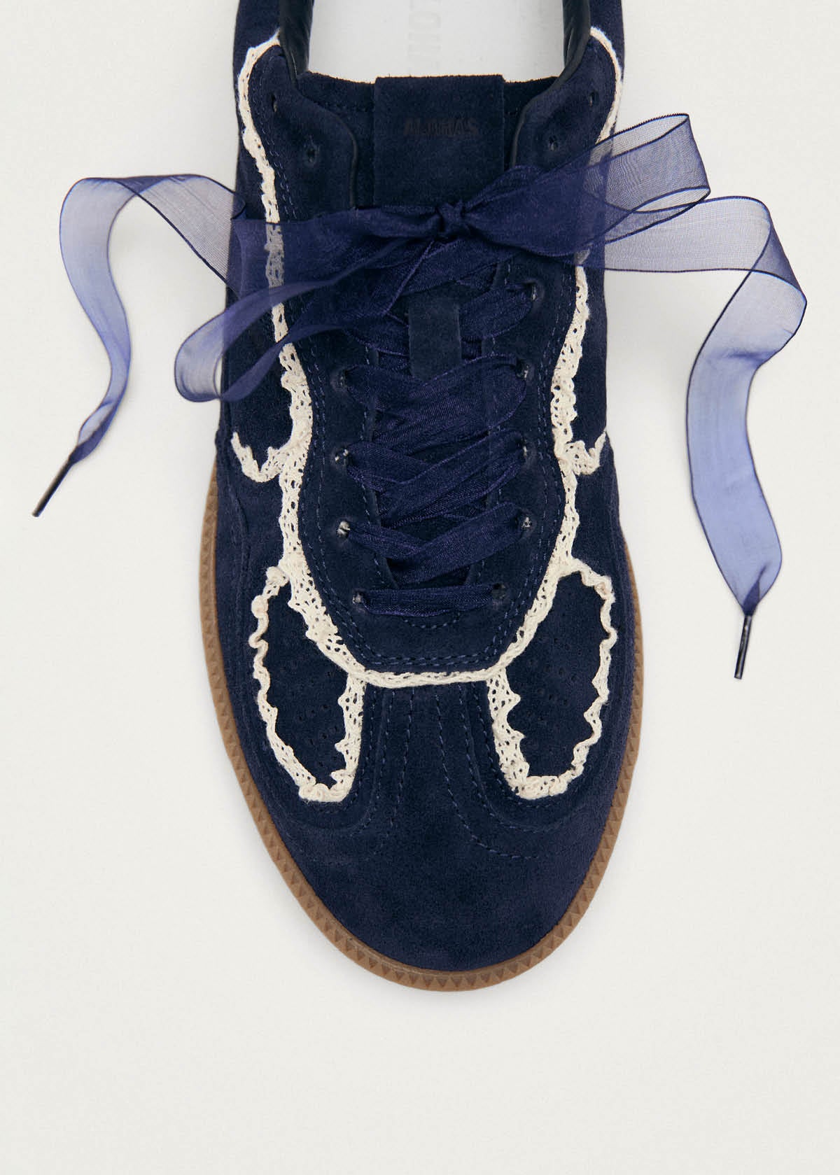 Tb.490 Crochet Navy Leather Sneakers - Image 6