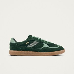 Tb.490 Rife Green Tones Leather Sneakers