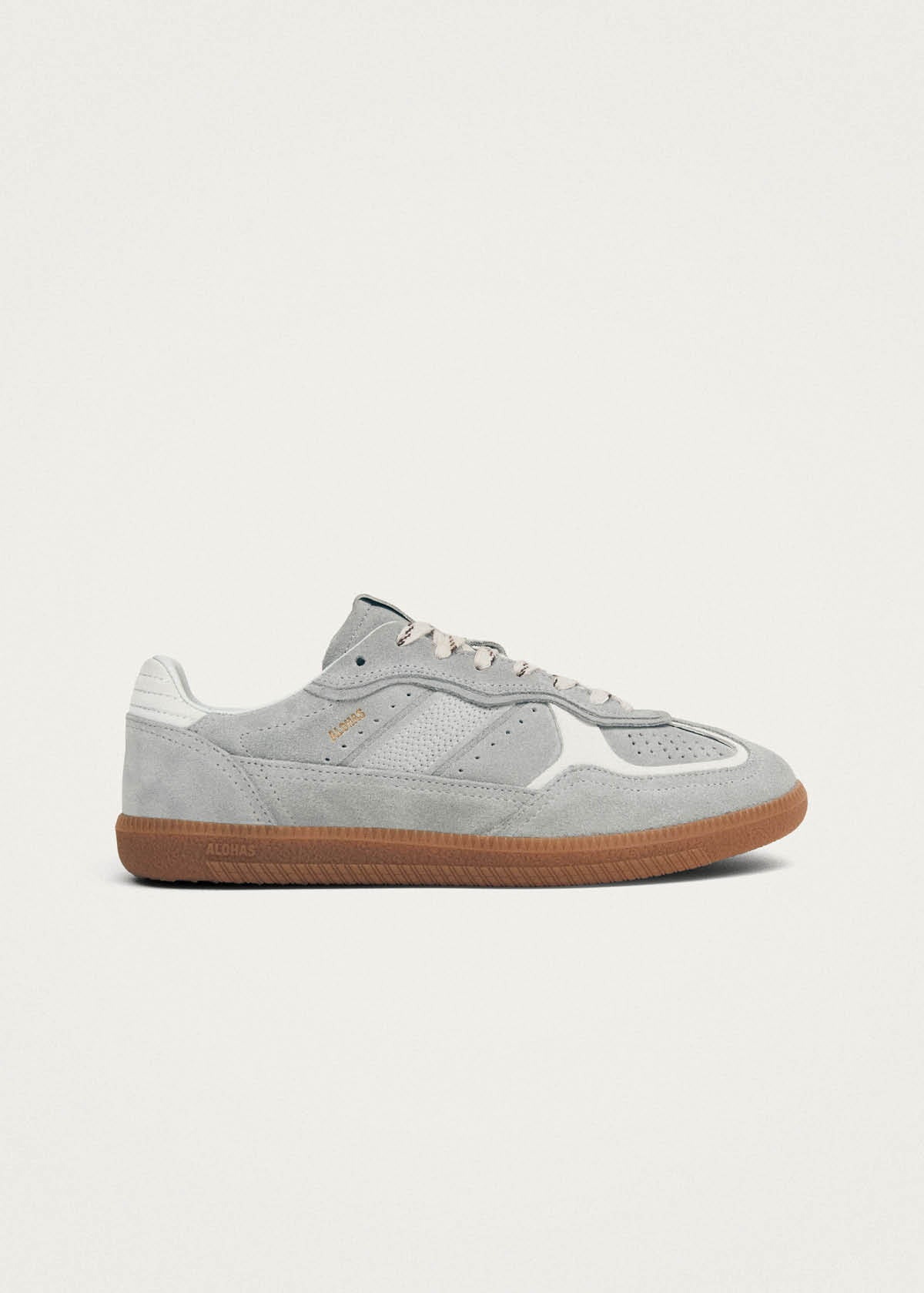Tb.490 Rife Grey Leather Sneakers