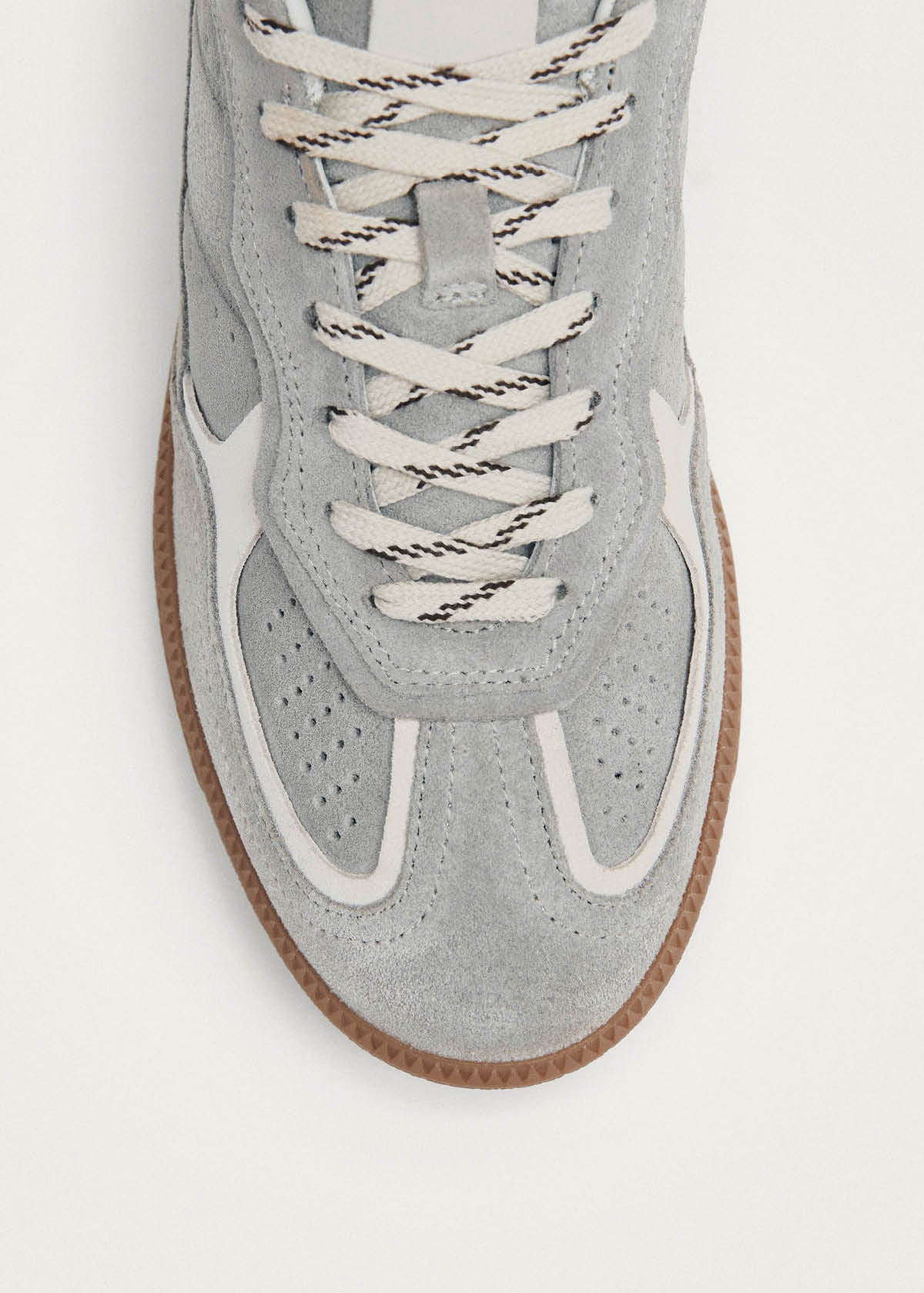 Tb.490 Rife Grey Leather Sneakers - Image 6