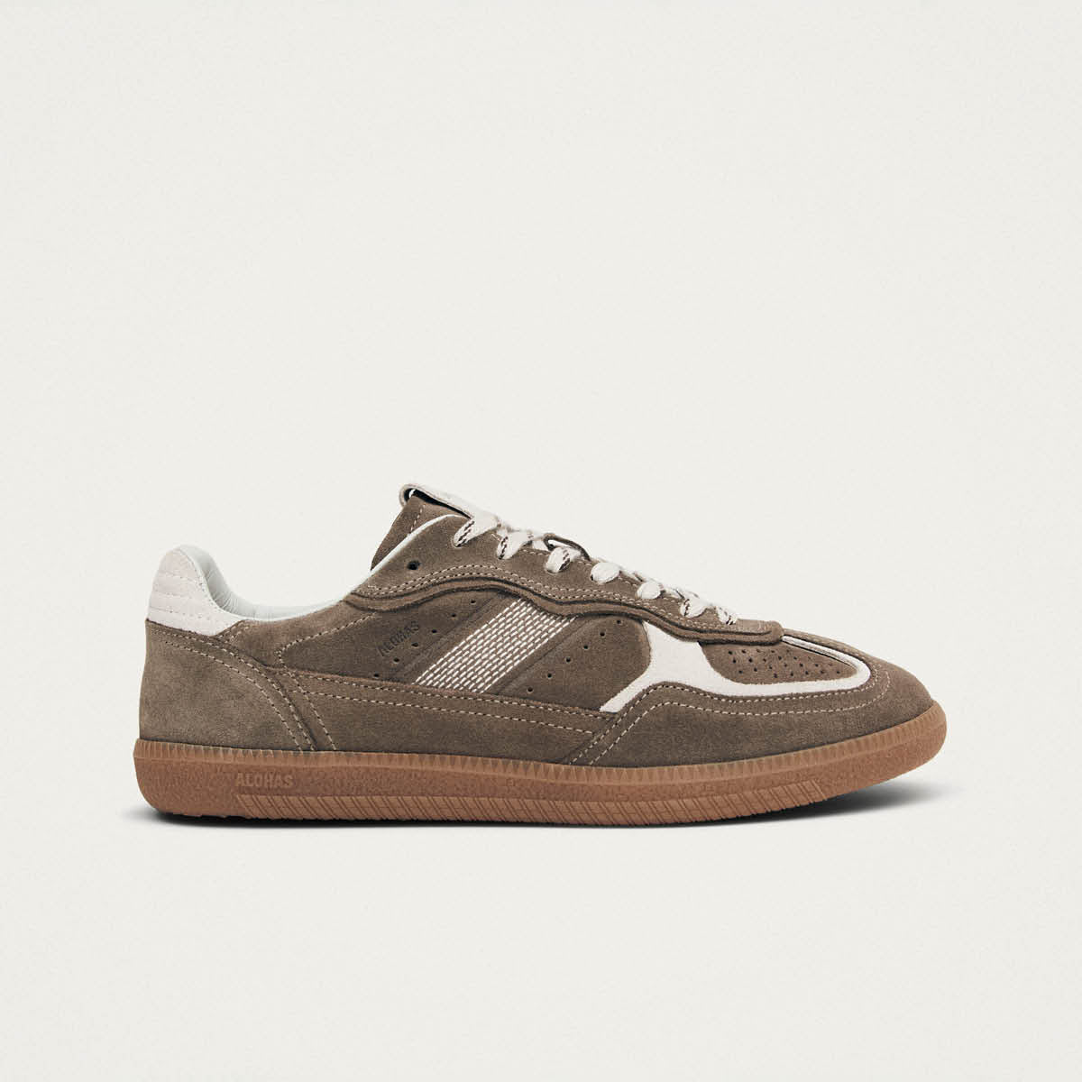 Tb.490 Rife Taupe Leather Sneakers - Image 3