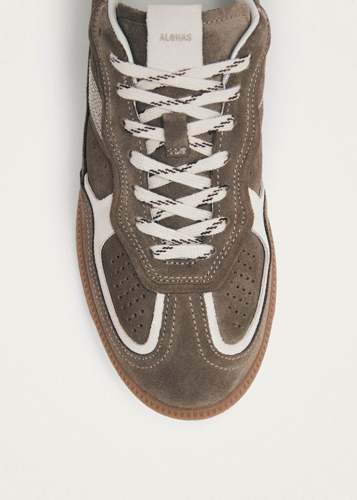 Tb.490 Rife Taupe Leather Sneakers - Image 6